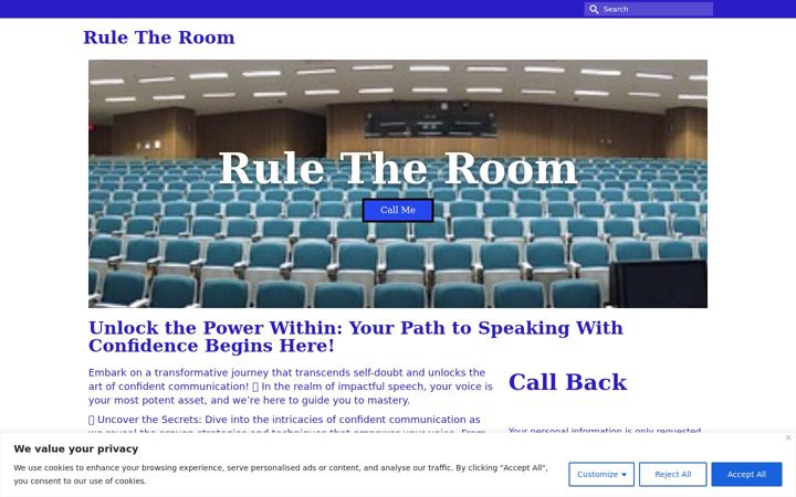 Screenshot of bespokespeaker.uk