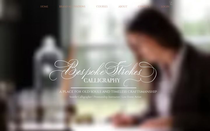 Screenshot of bespokestrokes.com