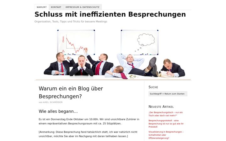 Screenshot of besprechung.org