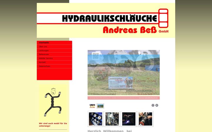 Screenshot of bess-hydraulikschlaeuche.de