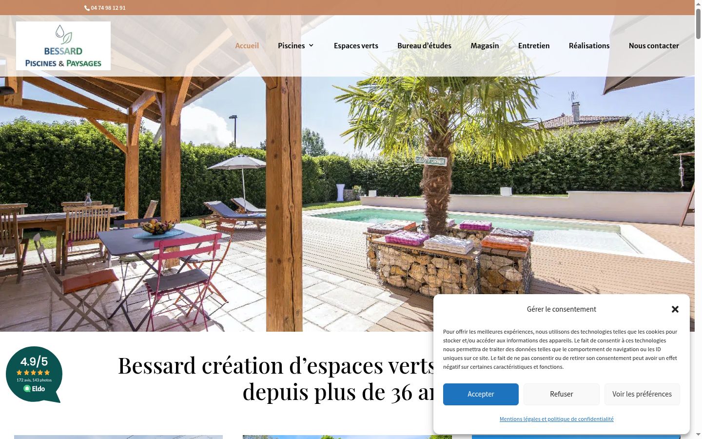 Screenshot tal-banner tal-kunsens muri qabel kwalunkwe interazzjoni
