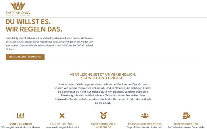 Screenshot of besser-als-deine-bank.de