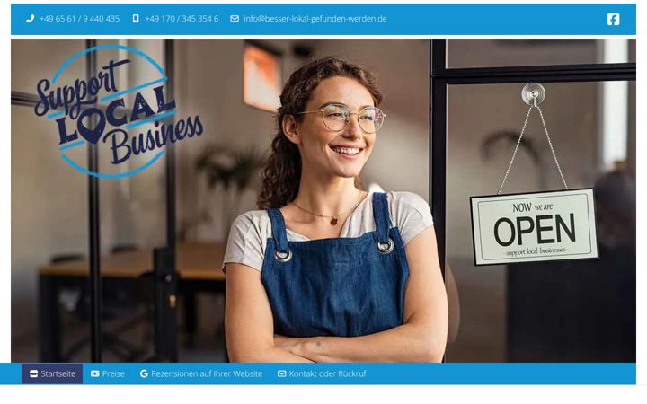 Screenshot of besser-lokal-gefunden-werden.de