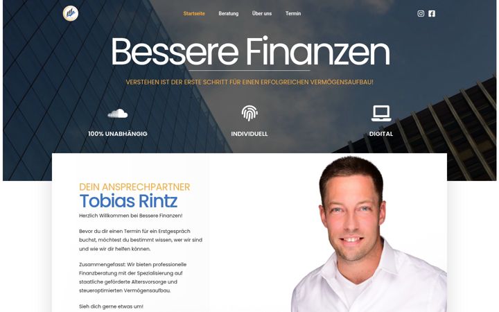 Screenshot of bessere-finanzen.de