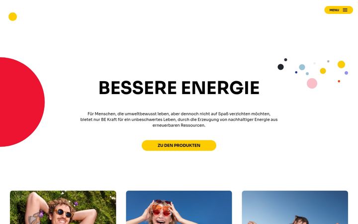 Screenshot of bessereenergie.com