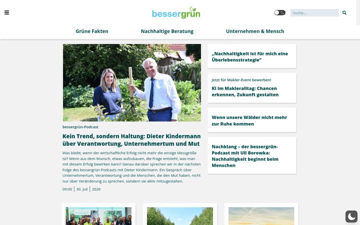Screenshot of bessergruen-maklerblog.de