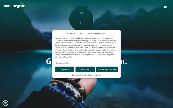 Screenshot of bessergruen-partner.de