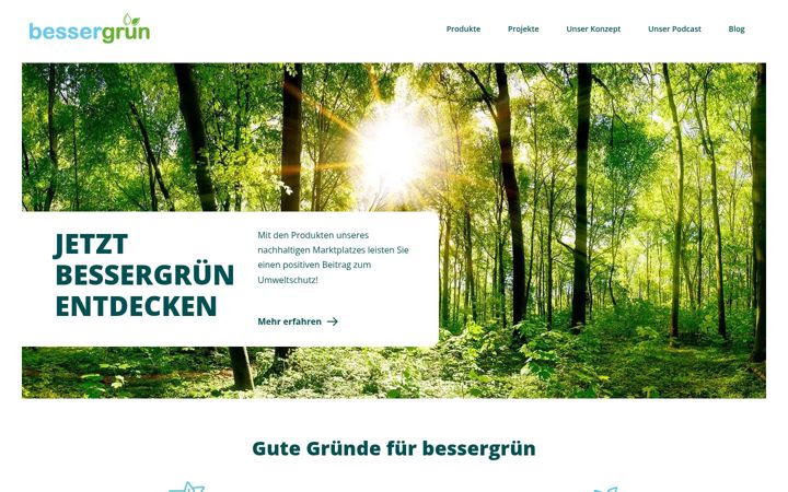 Screenshot of bessergruen.de