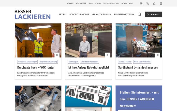 Zrzut ekranu besserlackieren.de