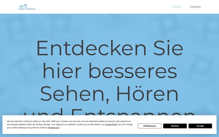 Screenshot of bessersehen-hoeren.de