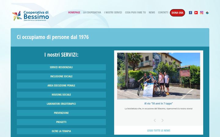 Screenshot of bessimo.it