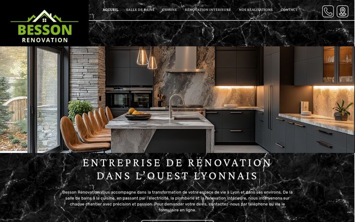 Screenshot of besson-renovation.fr
