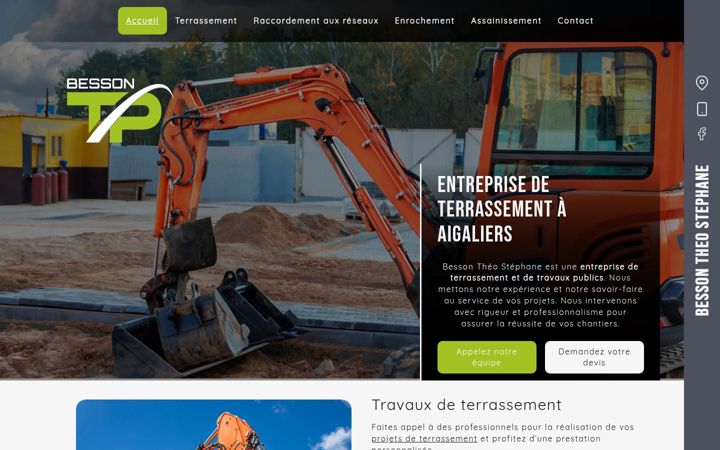 Screenshot of bessontp.fr