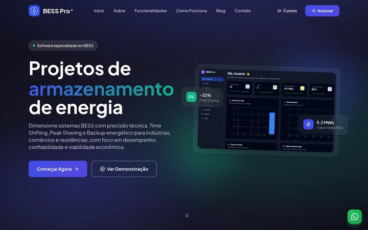 Screenshot of besspro.com.br