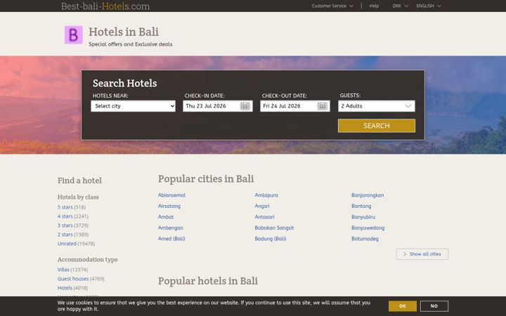 Screenshot of best-bali-hotels.com
