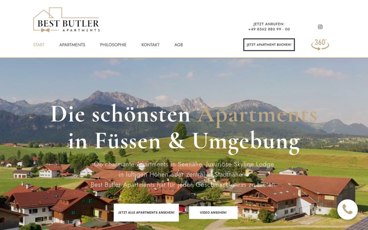 Screenshot of best-butler.de