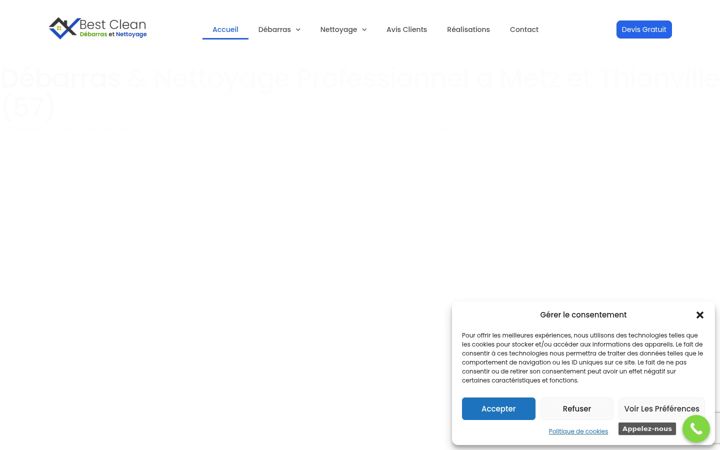 Screenshot of best-clean.fr
