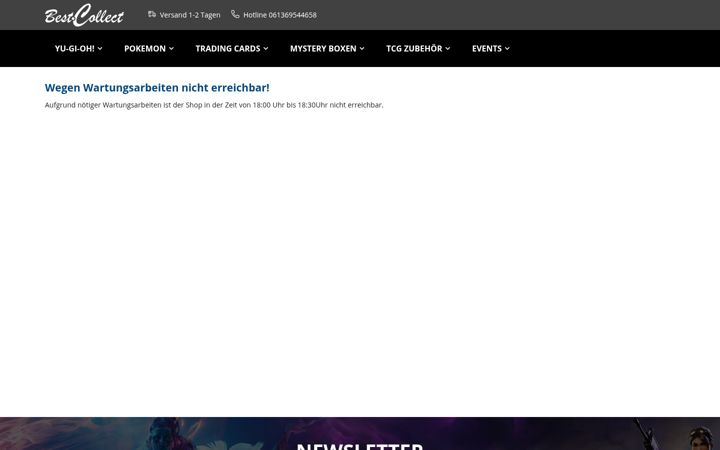 Snimka zaslona za best-collect.de