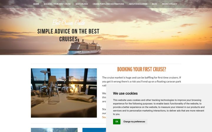 Screenshot of best-cruise.co.uk