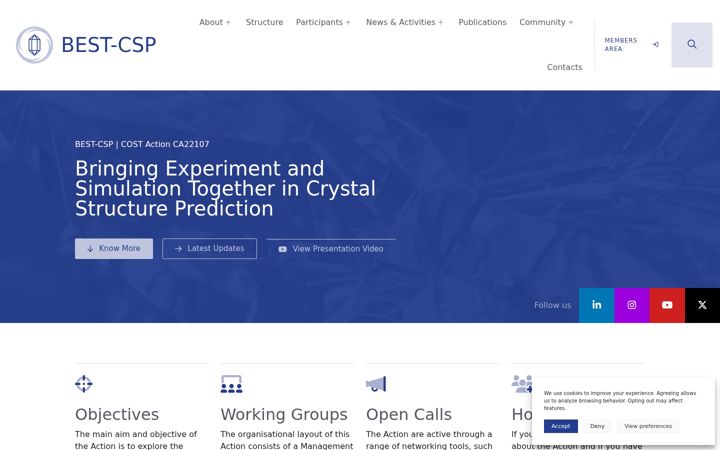 Screenshot of best-csp.eu