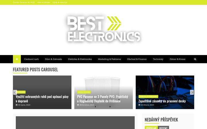 Screenshot of best-electronics.cz