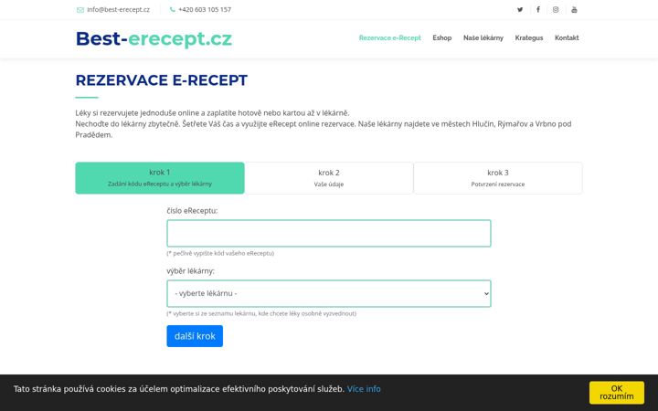 Screenshot of best-erecept.cz