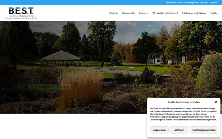 Screenshot di best-holding.de