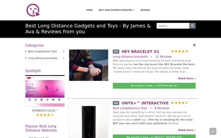 Screenshot of best-longdistance-toys.com