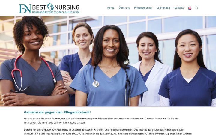 Screenshot van best-nursing.de