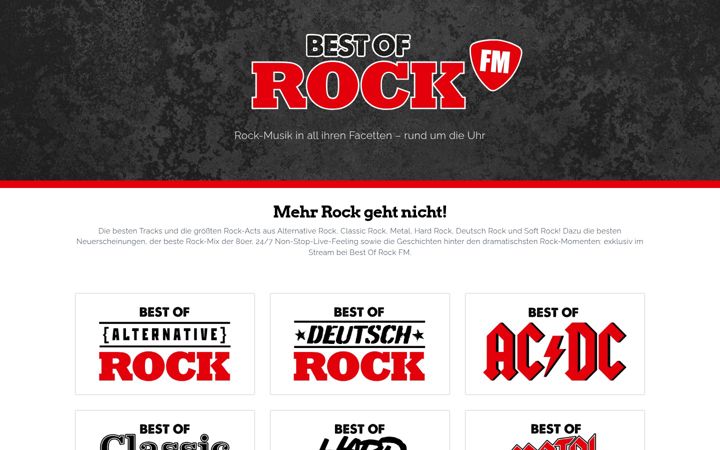 Screenshot of best-of-rock.fm