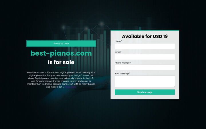 Screenshot of best-pianos.com