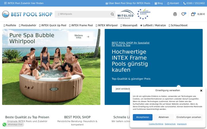 Posnetek zaslona best-pool-shop.de