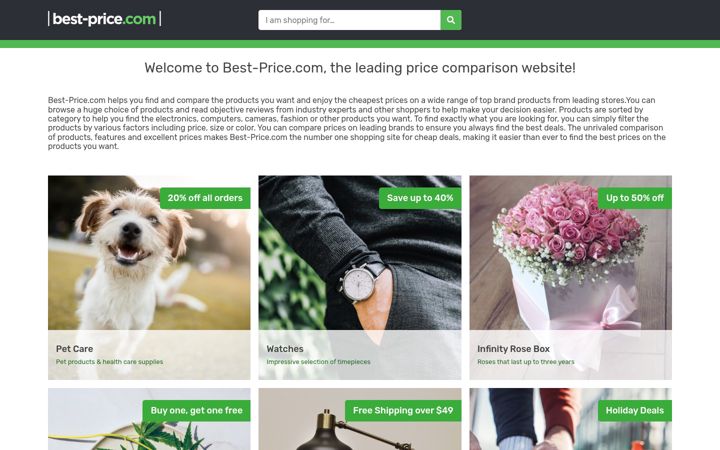 Screenshot of best-price.com