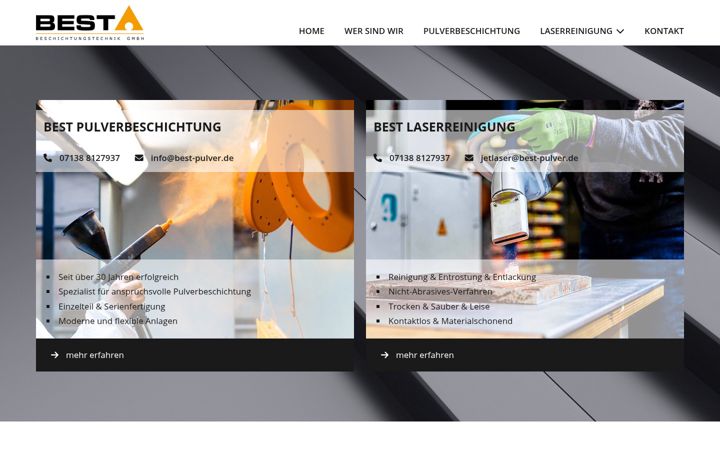 Screenshot of best-pulver.de
