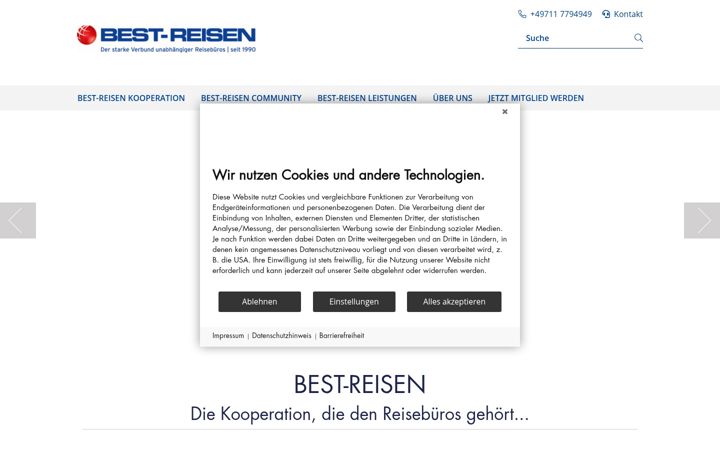 Posnetek zaslona best-reisen.de