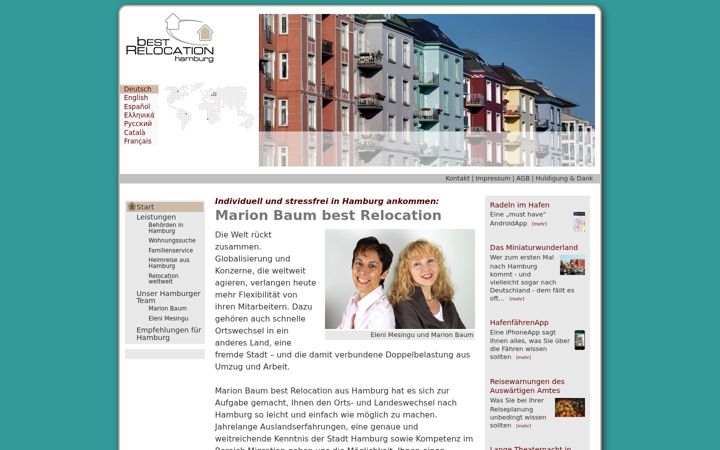 Screenshot of best-relocation.de
