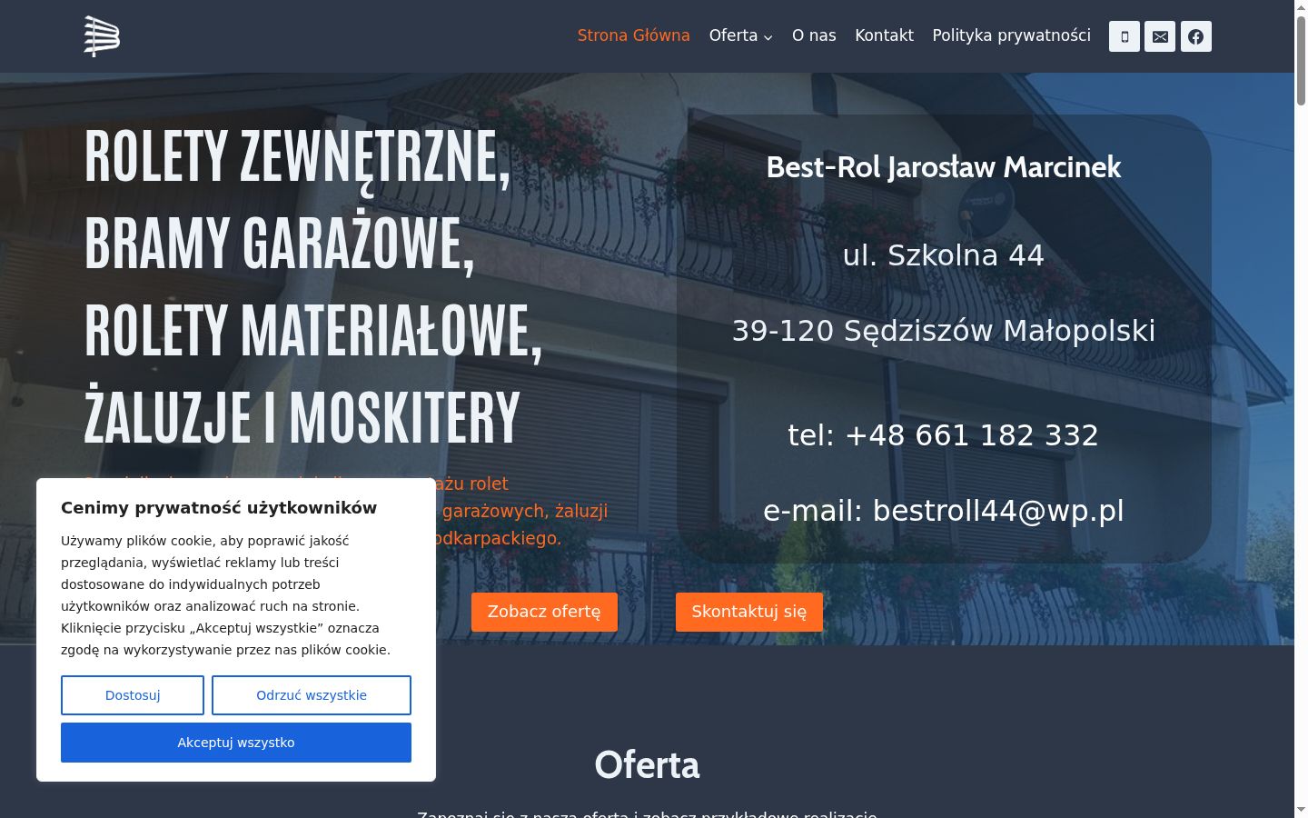 Screenshot des Einwilligungsbanners vor jeglicher Interaktion