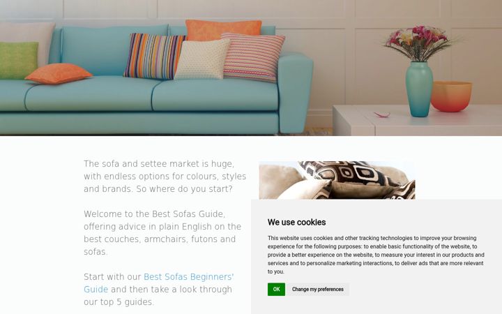 Screenshot of best-sofa.co.uk