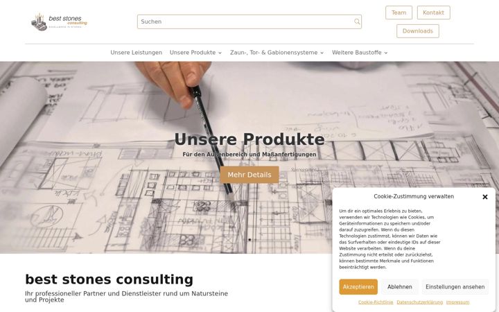Posnetek zaslona best-stones-consulting.de