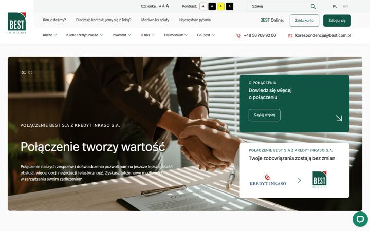 Screenshot di best.com.pl