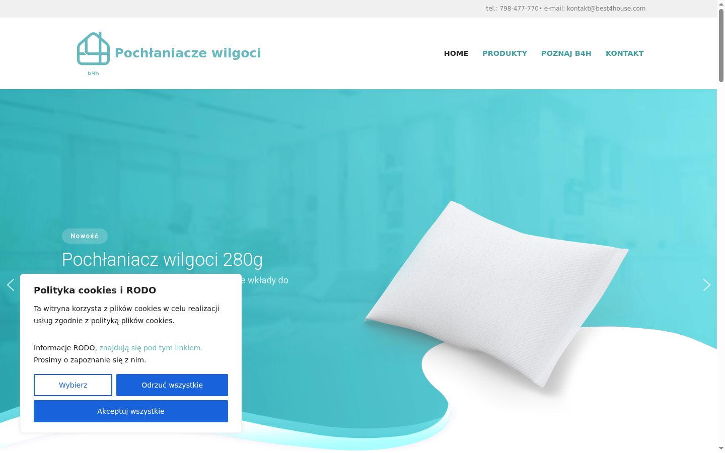 Screenshot des Einwilligungsbanners vor jeglicher Interaktion