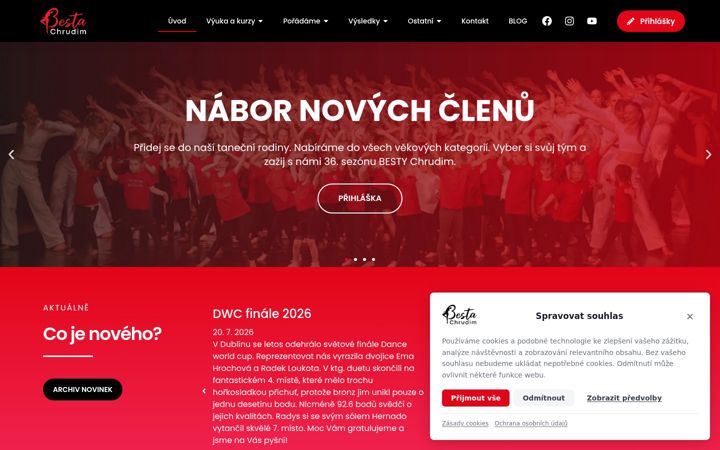 Screenshot van besta-chrudim.cz