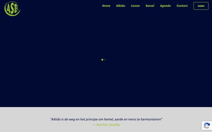 Zrzut ekranu bestaikido.nl