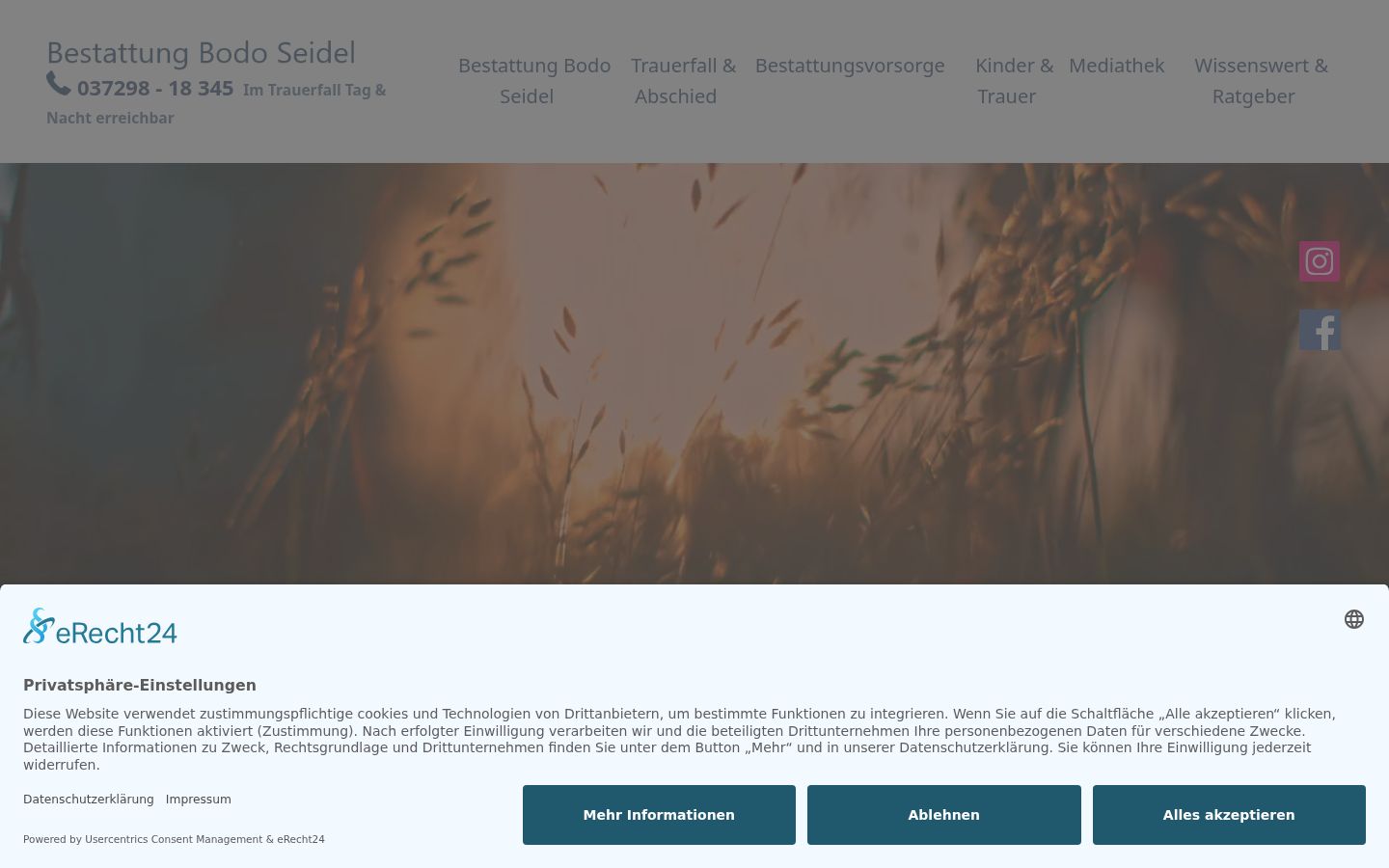 Screenshot van de toestemmingsbanner zoals getoond vóór enige interactie