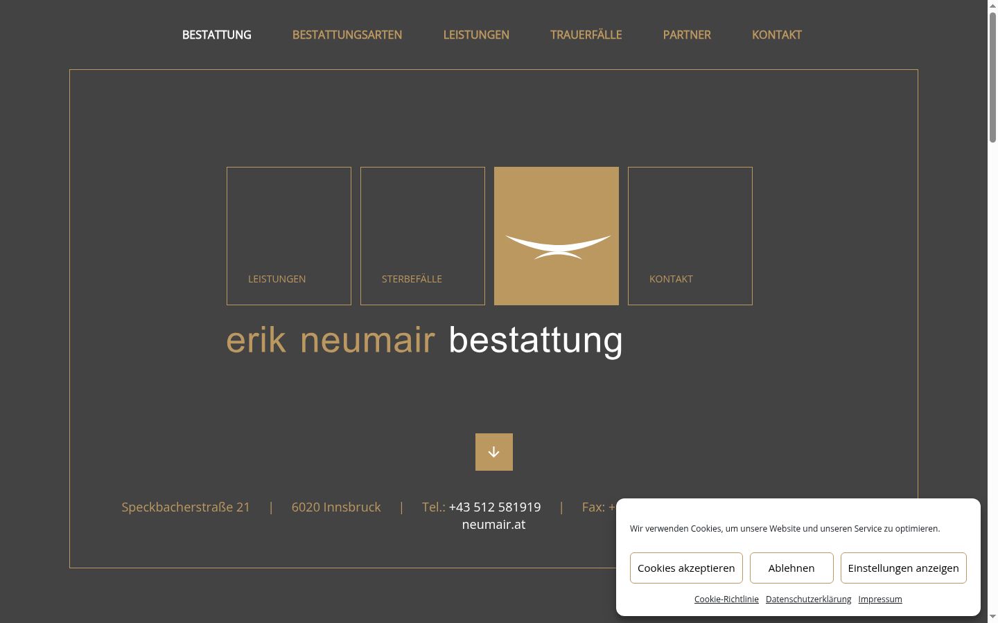 Screenshot tal-banner tal-kunsens muri qabel kwalunkwe interazzjoni