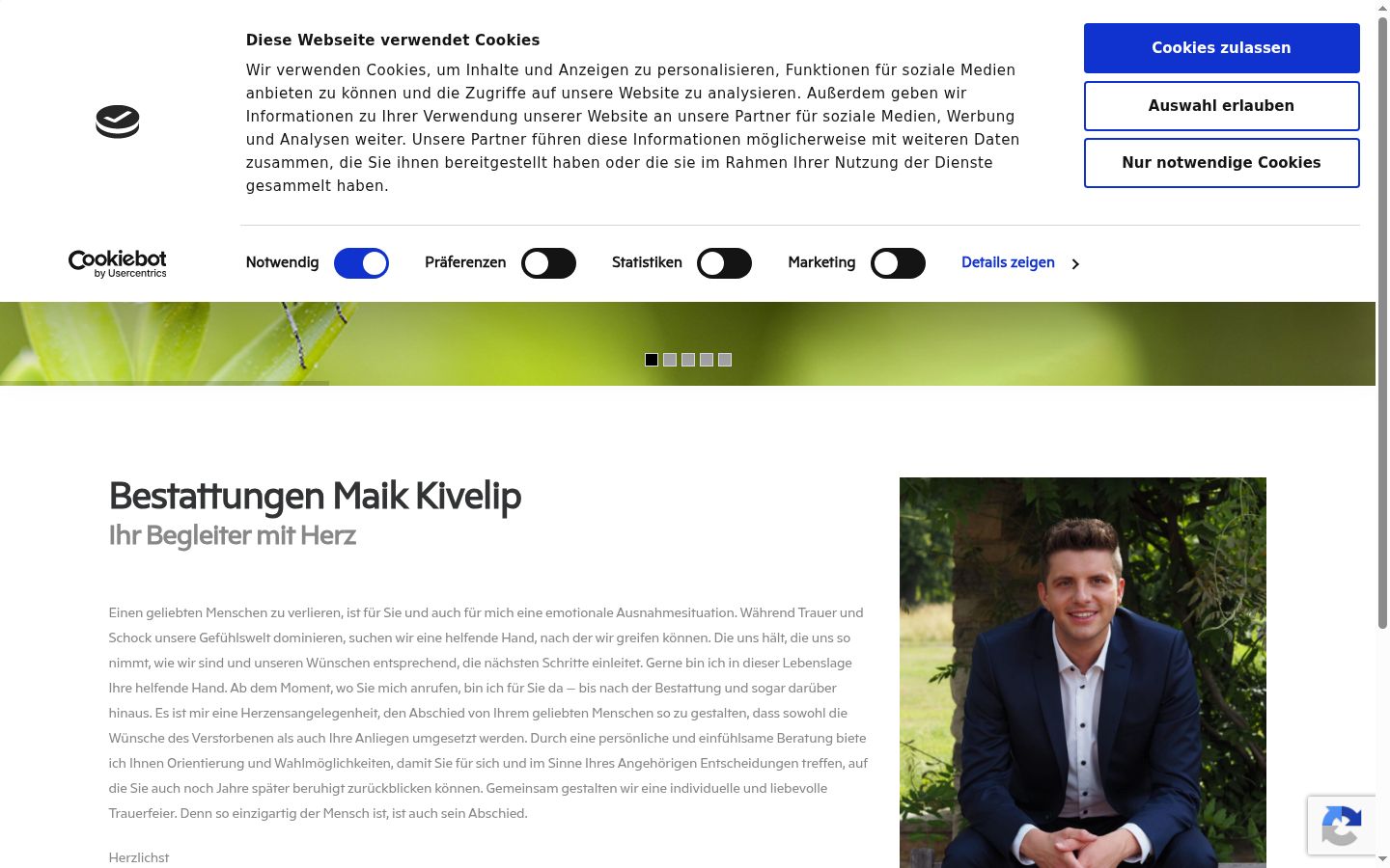 Sutikimo reklamjuostės, rodytos prieš bet kokią sąveiką, ekrano kopija
