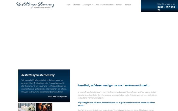 Screenshot of bestattungen-sternenweg.de