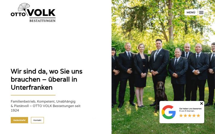 Screenshot von bestattungen-volk.de