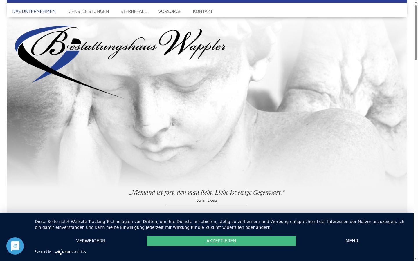 Screenshot tal-banner tal-kunsens muri qabel kwalunkwe interazzjoni