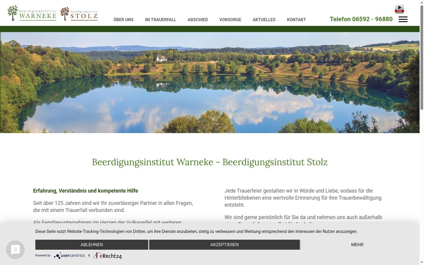 Screenshot tal-banner tal-kunsens muri qabel kwalunkwe interazzjoni
